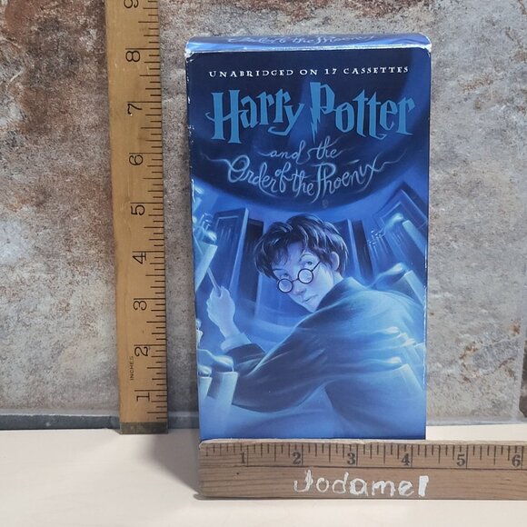 Harry Potter and the Order of the Phoenix JK Rowling Unabridged 17 Cassettes - Picture 7 of 9